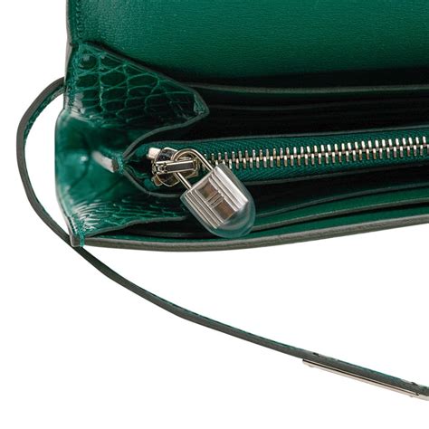 hermes kelly wallet as clutch